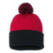 Tuque à pompon et revers 12