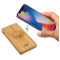 Banque d'alimentation sans fil en bambou Plank 5 000 mAh