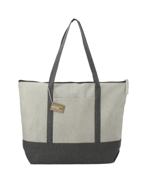 Fourre-tout zippé en coton recyclé Repose 10 oz