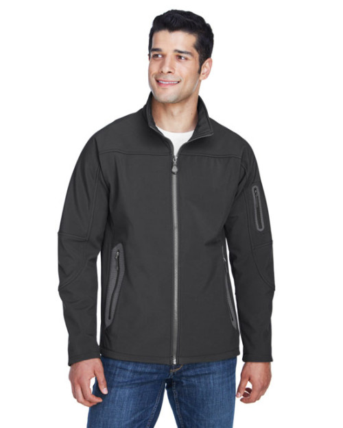 Manteau à extérieur doux pour homme Technical de North EndMD de trois épaisseurs contrecollées de molleton