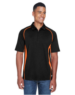 Polo performance pour homme UTK frais.logikMC Serac de North End SportMD Rouge à glissière