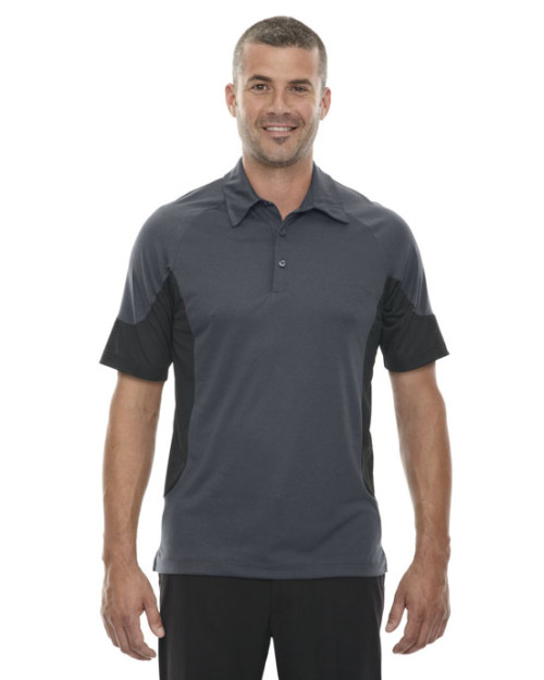 Polo performance UTK frais logikMC pour homme Refresh de North End SportMD Rouge en jersey à motif mélangé avec café