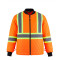 L01277 - Peterbuilt - Blouson aviateur haute visibilité 3 en 1 pour hommes