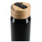 Bouteille Billy en aluminium ECO de 26 oz avec couvercle en bambou FSC