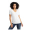 American Giant T-shirt classique en coton à col en V - Femme
